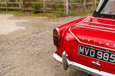 Lot 26 - 1967 Triumph TR4A IRS