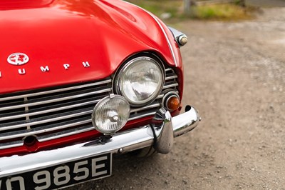 Lot 26 - 1967 Triumph TR4A IRS