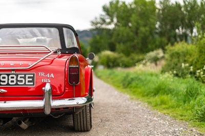 Lot 26 - 1967 Triumph TR4A IRS