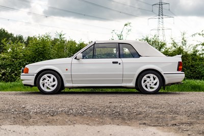 Lot 34 - 1988 Ford Escort XR3i Convertible