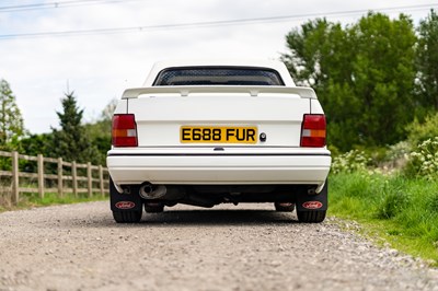 Lot 34 - 1988 Ford Escort XR3i Convertible