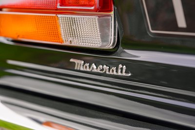 Lot 71 - 1978 Maserati Merak SS