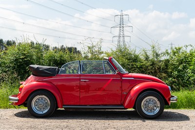 Lot 56 - 1975 VW Beetle 1303 Karmann Cabriolet