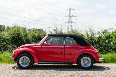 Lot 56 - 1975 VW Beetle 1303 Karmann Cabriolet