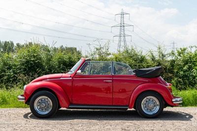 Lot 56 - 1975 VW Beetle 1303 Karmann Cabriolet