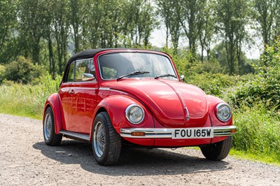 Lot 56 - 1975 VW Beetle 1303 Karmann Cabriolet