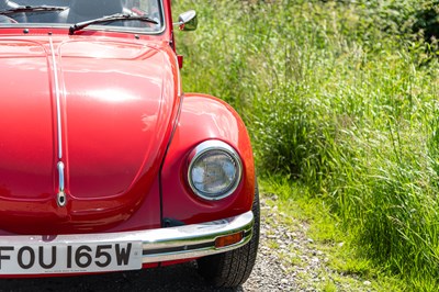 Lot 56 - 1975 VW Beetle 1303 Karmann Cabriolet