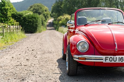 Lot 56 - 1975 VW Beetle 1303 Karmann Cabriolet