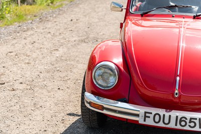 Lot 56 - 1975 VW Beetle 1303 Karmann Cabriolet