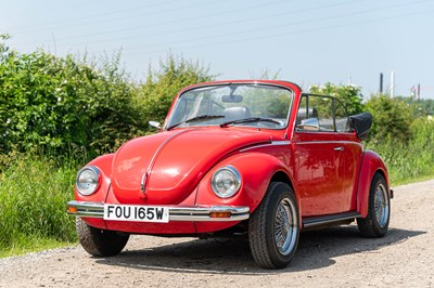 Lot 56 - 1975 VW Beetle 1303 Karmann Cabriolet