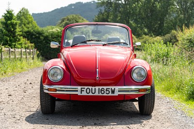 Lot 56 - 1975 VW Beetle 1303 Karmann Cabriolet