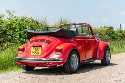 Lot 56 - 1975 VW Beetle 1303 Karmann Cabriolet