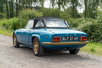 Lot 2 - 1969 Lotus Elan S4 Black Edition