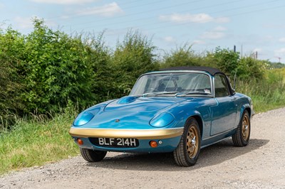 Lot 2 - 1969 Lotus Elan S4 Black Edition