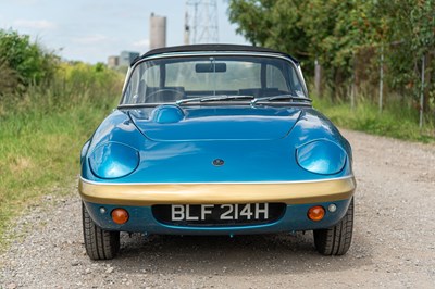 Lot 2 - 1969 Lotus Elan S4 Black Edition