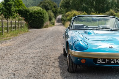 Lot 2 - 1969 Lotus Elan S4 Black Edition