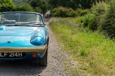 Lot 2 - 1969 Lotus Elan S4 Black Edition