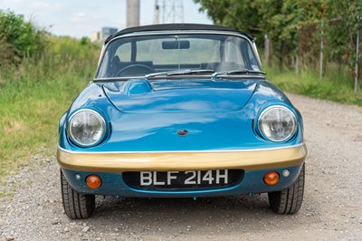 Lot 2 - 1969 Lotus Elan S4 Black Edition