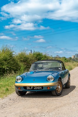 Lot 2 - 1969 Lotus Elan S4 Black Edition