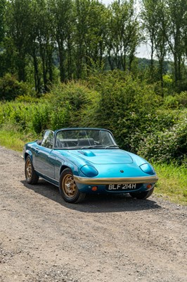 Lot 2 - 1969 Lotus Elan S4 Black Edition