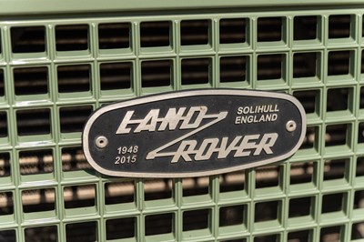 Lot 26 - 2016 Land Rover 110 Heritage