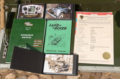 Lot 21 - 1951 Land Rover Series 1 80 SWB