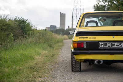 Lot 84 - 1979 Ford Escort RS2000