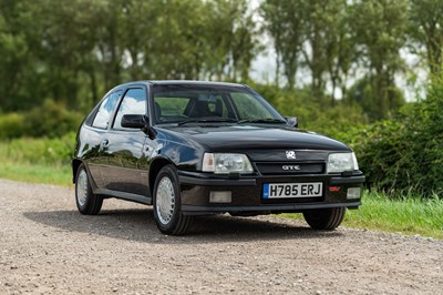 Lot 83 - 1991 Vauxhall Astra GTE 16V