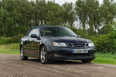 Lot 101 - 2004 SAAB 9-3 Vector Convertible