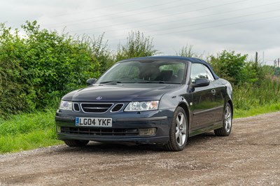 Lot 101 - 2004 SAAB 9-3 Vector Convertible