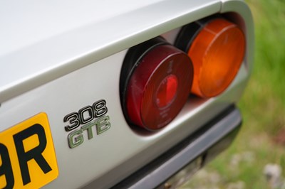 Lot 74 - 1976 Ferrari 308 GTB 'Vetroresina'