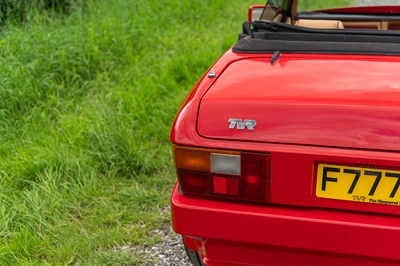 Lot 54 - 1989 TVR Tasmin 350i