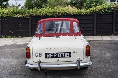 Lot 98 - 1964 Triumph TR4