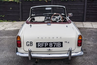 Lot 98 - 1964 Triumph TR4