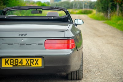 Lot 68 - 1993 Porsche 968 Cabriolet