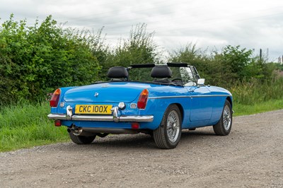 Lot 81 - 1982 MGB Roadster