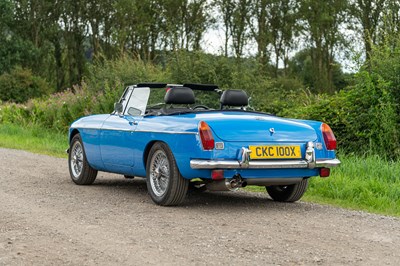 Lot 81 - 1982 MGB Roadster