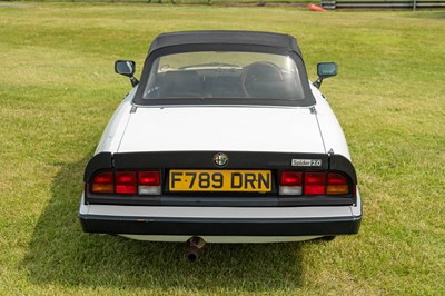 Lot 102 - 1989 Alfa Romeo Spider