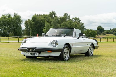 Lot 102 - 1989 Alfa Romeo Spider