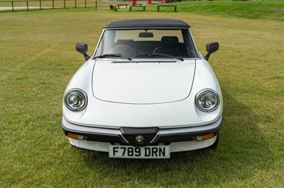 Lot 102 - 1989 Alfa Romeo Spider