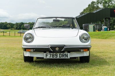 Lot 102 - 1989 Alfa Romeo Spider