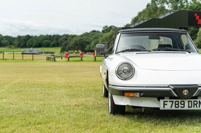 Lot 102 - 1989 Alfa Romeo Spider