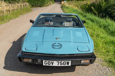 Lot 99 - 1980 Triumph TR7