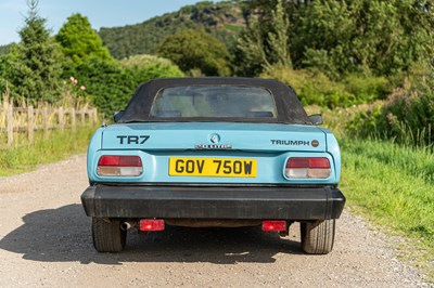 Lot 99 - 1980 Triumph TR7