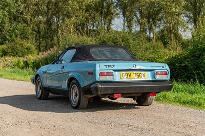 Lot 99 - 1980 Triumph TR7