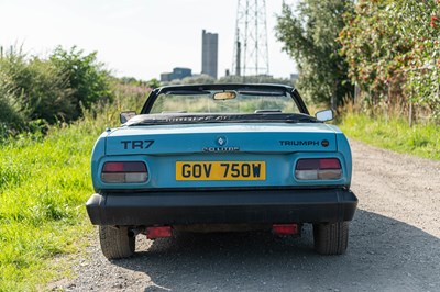 Lot 99 - 1980 Triumph TR7