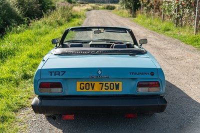 Lot 99 - 1980 Triumph TR7