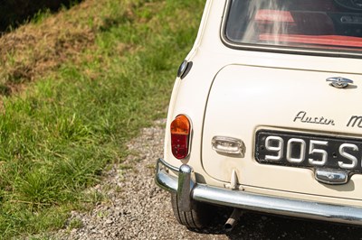 Lot 1 - 1963 Austin Mini Super Deluxe