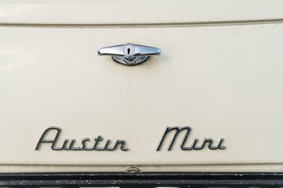 Lot 1 - 1963 Austin Mini Super Deluxe