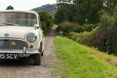 Lot 1 - 1963 Austin Mini Super Deluxe